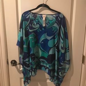 Chico’s poncho, size S/M